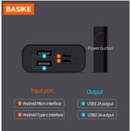 Basike Powerbank 10000mah 2.1A