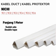 NICHI Cable Protector TC1 TC2 TC3 TC4 TC5 TC6 Cable Ducting / Protector Plus Double Tape 100Cm