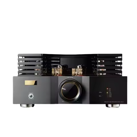 CA-YIN U-9LS Flagship Stereo Tube Preamplifier, Hi-Fi Vacuum Tube Preamp with ECC83S & TUNG-SOL 6SN7