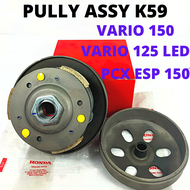 PULLY ASSY K59 PULI VARIO 125 LEDKUALITAS ORIGINAL ORI ASLI PASTI PRESSISI DAN AWET PULLEY PCX 125 1