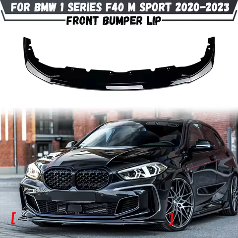 For BMW F40 1 Series M Sport 118i 120i 128ti 2020 2021 2022 2023 Front Bumper Lip Spoiler Splitter D