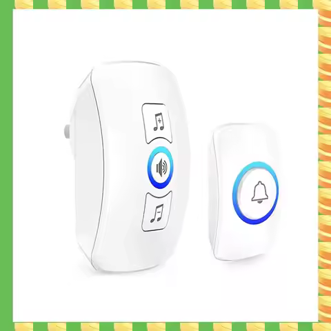 AB53 Wireless Doorbell Waterproof Welcome Chime Home Door Bell Intelligent 32 Songs Smart Alarm For 