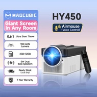 【 Clearance Sale 】Magcubic HY450 Smart Projector Native 1080P 900ANSI Electric Focus Android 11 2GB+