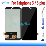 For Fairphone 3 3+ LCD Display Touch Screen Digitizer Sensor Glass Full Assembly Replacement Repair 