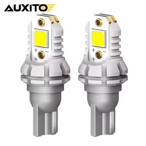 AUXITO 2Pcs Car Reversing Light T15 T16 921 912 W16W LED Canbus No Error Car Bulb for BMW E60 E90 F1