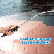 fangzi 2-in-1 High Pressure Washer 2.0 Jet Nozzle Fan Safely Clean Impact Washing Wand Water Spray f