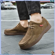 Kickers Men’s Sweat Leather Expeditions Smart Casual Boot Shoes Kasut Kulit But Lelaki Kickers Terun