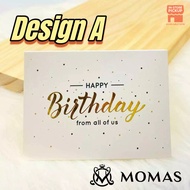 WISH CARD STICKER BIRTHDAY / COMPANY WISH CARD / WISH CARD