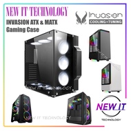 Invasion MATX & ATX & EATX Plain|M-7|GT-XS|5200C|D-3000|D-7000|S200|GT50|GT100|GT205|GT500 Gaming Ca