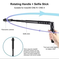 Bullet time creative Insta360 selfie stick video 360 room erasing stick