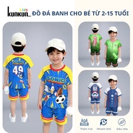 Boys' Sportswear 3D Printed High Quality Cartoon Characters, Soccer, Basketball TP1352-TP1354 | KunK