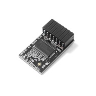 TPM 2.0Module SPI 14pin LPC SLB9665 Security Module for ASUS ROG Strix Z390-E , ROG Strix B450-F , R