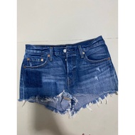 Women's Shorts 501 Second Hand Waist 27