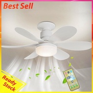 E26/27 Socket Fan LED Light Ceiling Fans with Lights 40W/30W for Bedroom Kitchen