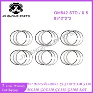 OM642 Engine STD 0.5 Piston Ring Set For Mercedes-Benz 3.0 CLS350 E350 S350 ML350 GLE350d GL350 GLS3