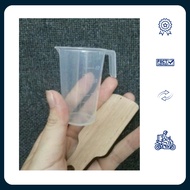 2 Liquid measuring cups (graded plastic cups) 50ml vietbuy