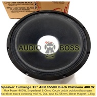 Promo Speaker Acr 15 Inch 15500 Black Platinum Series /Speaker Acr 15"