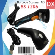 IWARE BS-1206 1D Barcode Scanner / BS1206 / 1206 USB NO STAND