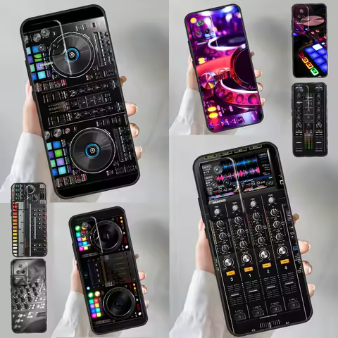 Music DJ Controller Mixer Case For POCO F5 M6 X6 Pro X5 X3 M5s F3 Xiaomi 14 Ultra 13 12 Lite 11T 12T