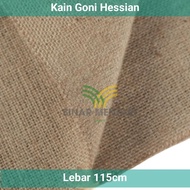 Hessian jute fabric retail per 50x115cm, guaranteed quality