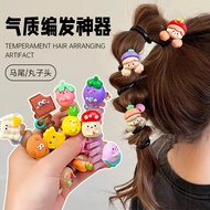 Summer Sweet Bubble Braided Hair Tie Braided Hair Handy Tool Telephone Line Hair Tie Funny Headband 