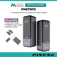 PINENG PN879PD 27000MAH CAPACITY POWERBANK 145W QUICK CHARGE FOR LAPTOP LED DIGITAL DISPLAY FAST CHA