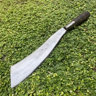 Golok Potong Ranting Kayu Bambu Baja Putih Sangat Tajam - Bendo Arit Potong Tebu Suket Gajahan Babat