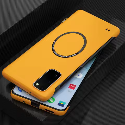 Ultra Thin For Frameless Huawei P60 P50 P40 P30 Honor 20 50 SE 70 90 Pro Magnetic Wireless Charging 