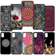 Soft Casing OPPO A16 A56 A55 A16S Reno 5F 5 4G 5G Cover Silicone GB75 Floral Paisley Mandala flower 
