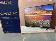 限量熱賣款 Samsung 43吋 43inch UA43TU7090 4k 智能電視 smart TV $3500(全新)
