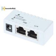 <Hoembellish> 12V - 48V Passive POE injector for IP Camera VoIP Phone Netwrok AP device well