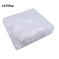 AUTOFun Disposable Transparent Waterproof Bike Scooter Rain Dustproof Cover Motorcycle Cover