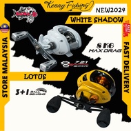 SAWA-D LOTUS / WHITE SHADOW BAITCASTING REEL SAWA D