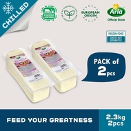 Arla Mozzarella Cheese Block 2.3kg 2-Pack