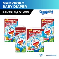 MamyPoko Baby Diaper Doraemon Limited Edition Pants - M L XL XXL Made in Japan