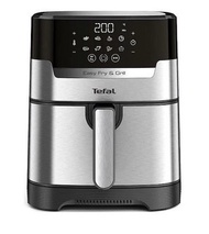 TEFAL หม้อทอดไร้น้ำมัน ระบบดิจิทัล 2in1 ทอด+ย่าง ขนาด 4.2 ลิตร รุ่น EY505D66 สีเงิน / EY505866 สีเทา