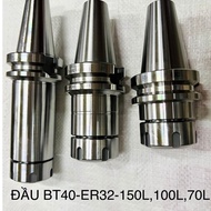 BT40- Install ER32 collet with high precision 0.005. BT40-ER16, BT40-ER20, BT40-ER25, BT40-ER32, BT4