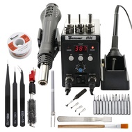 Sumsour 8586 Soldering Iron  SMD BGA Rework Desoldering Solder Station For Welding Repair Tools