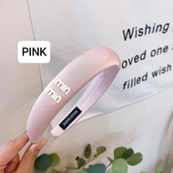 BAJUKIDDIE BANDO MIU AKSESORIS RAMBUT BANDO KAWAII KOREA WANITA AKSESORIS
