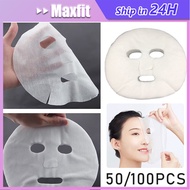 100 Sheets Paper Mask Paper Mask Diy Face Tablet Mask Face Mask