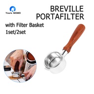 COD-Bottomless Portafilter 54mm for Breville Barista Series and Espresso Machines, Portafilter with