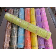 Glitter plastic mesh