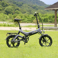 สกูตเตอร์ไฟฟ้า โช๊คอัพหน้าและหลัง Electric bicycle 100กิโลเมตร รถจักรยานไฟฟ้าNAKXUS16นิ้ว จักรยานพับ โช้คอัพด้านหน้าและด้านหลัง foldable mini 16 inches