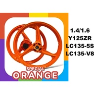 ENKEI 3 BATANG OREN 1.4/1.6-17 Y125ZR Y15ZR Y16ZR LC135-5S LC135-V8 LAGENDA115 SPORT RIM 3 BTG 3BTG 