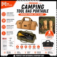 Camping Tool Bag Portable Wide Open Mouth Mutipurpose Small Handbag Plumbing