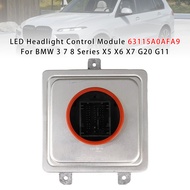 LED Headlight Control Module 63115A0AFA9 Suitable For Bmw 3 7 8 Series X5 X6 X7 G20 G11