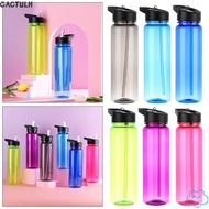 CACTULH 750ml Water Bottles Gym Portable Sport Food Degree Plastic
