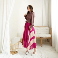 [Basica Moda] A1584 Lollabel Twistcone Women's Skirt Set