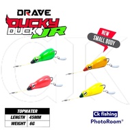 Drave Ducky Duck JR & Ducky Duck ( NEW 2022 ) Fishing Soft frog Floating Fishing Lure / Killer Frog 