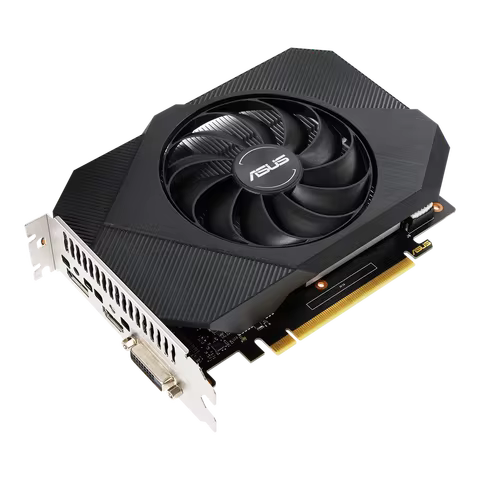 ASUS NVIDIA GTX 1650 4GB GPU PH GTX1650 4GD6 PF GDDR6 Graphics Card For PCI-E 3.0 128-bit DVI-D HDMI